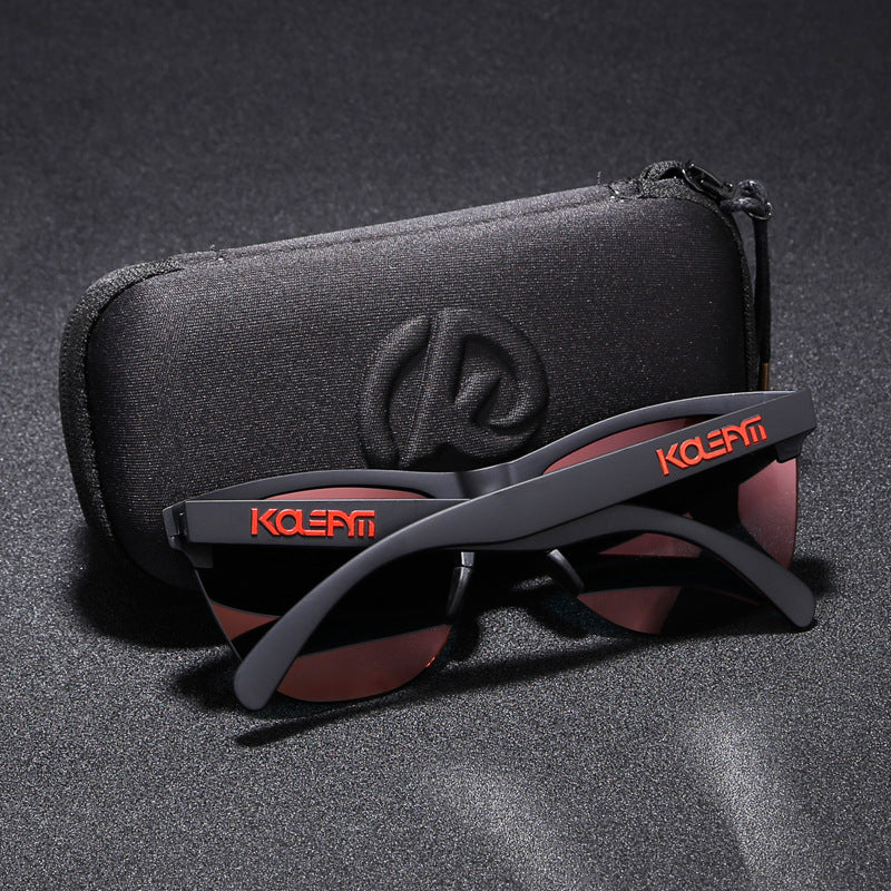 TR90 Half-frame Polarized Sunglasses European And American Men