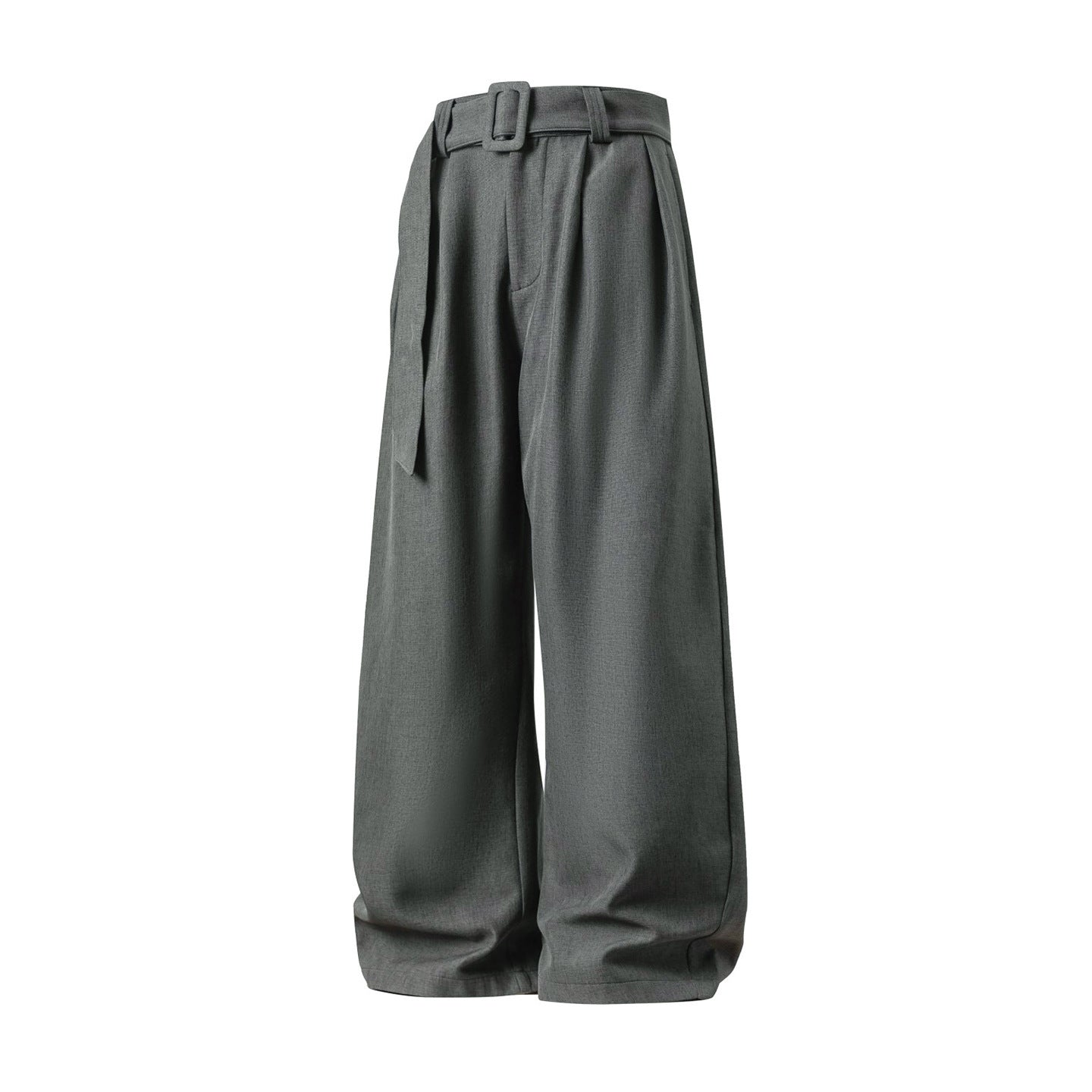 Three-dimensional Pleated Draping Machete Suit Pants