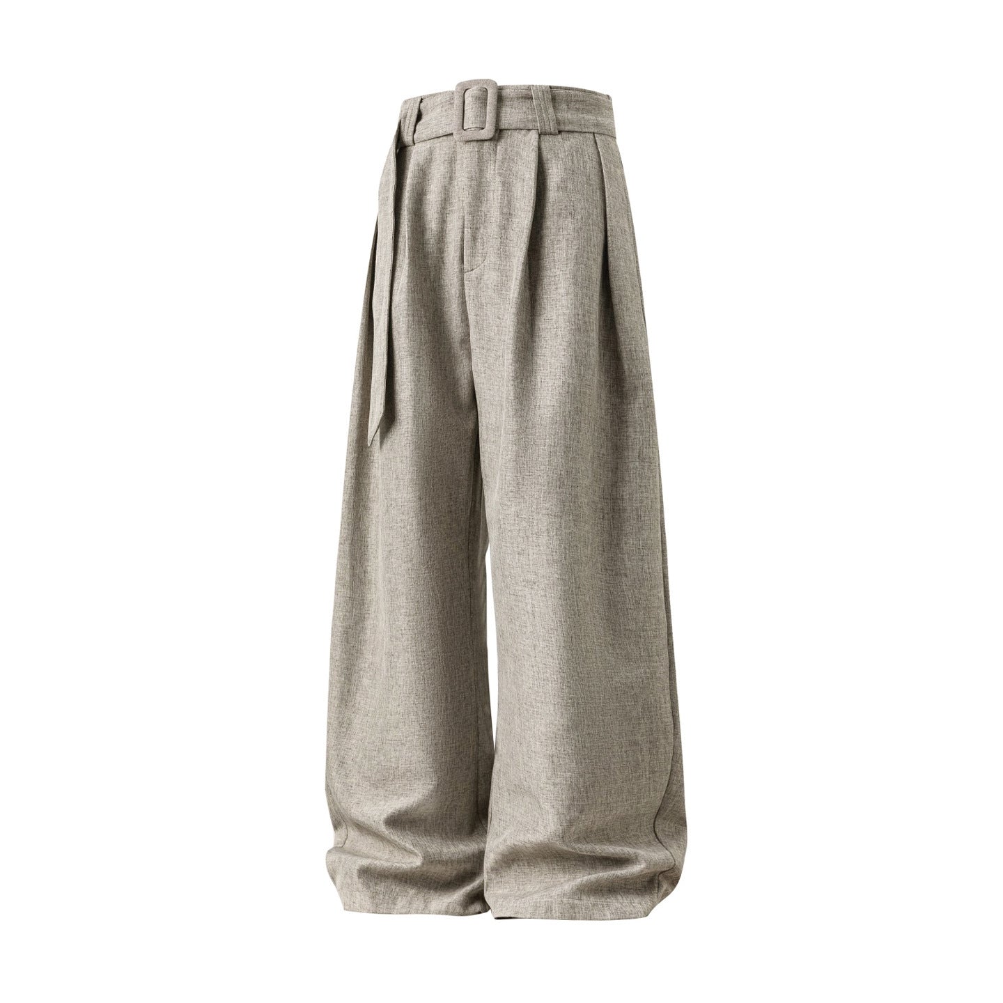 Three-dimensional Pleated Draping Machete Suit Pants