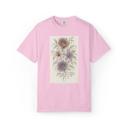 Summer Loose Short Sleeves T-shirt Men's And Women's Round Neck