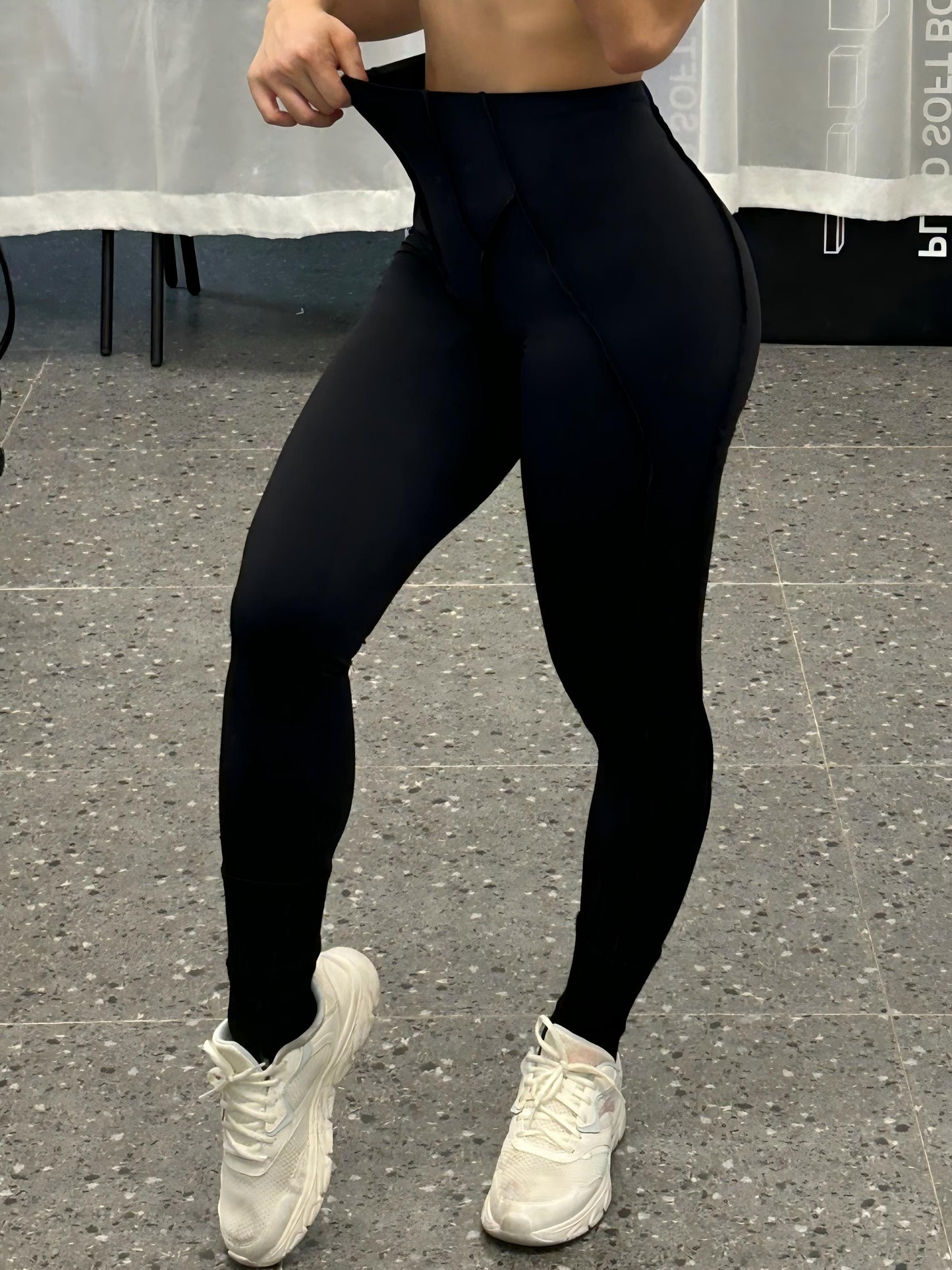 3 Pack Women's Quick Dry High Waist Tummy Control Yoga Pants Workout Leggings With Side Pockets